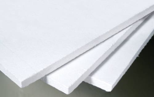 Abbiamo scelto dei pannelli a base di silicato di calcio ... Pannelli di polietilene decorativi per interni