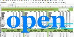 foglio per monitorare luce gas acqua