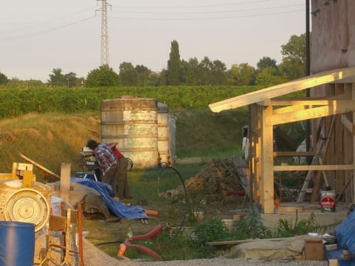telaio per casa in paglia stefano soldati La Boa, fattoria didattica di Stefano Soldati
